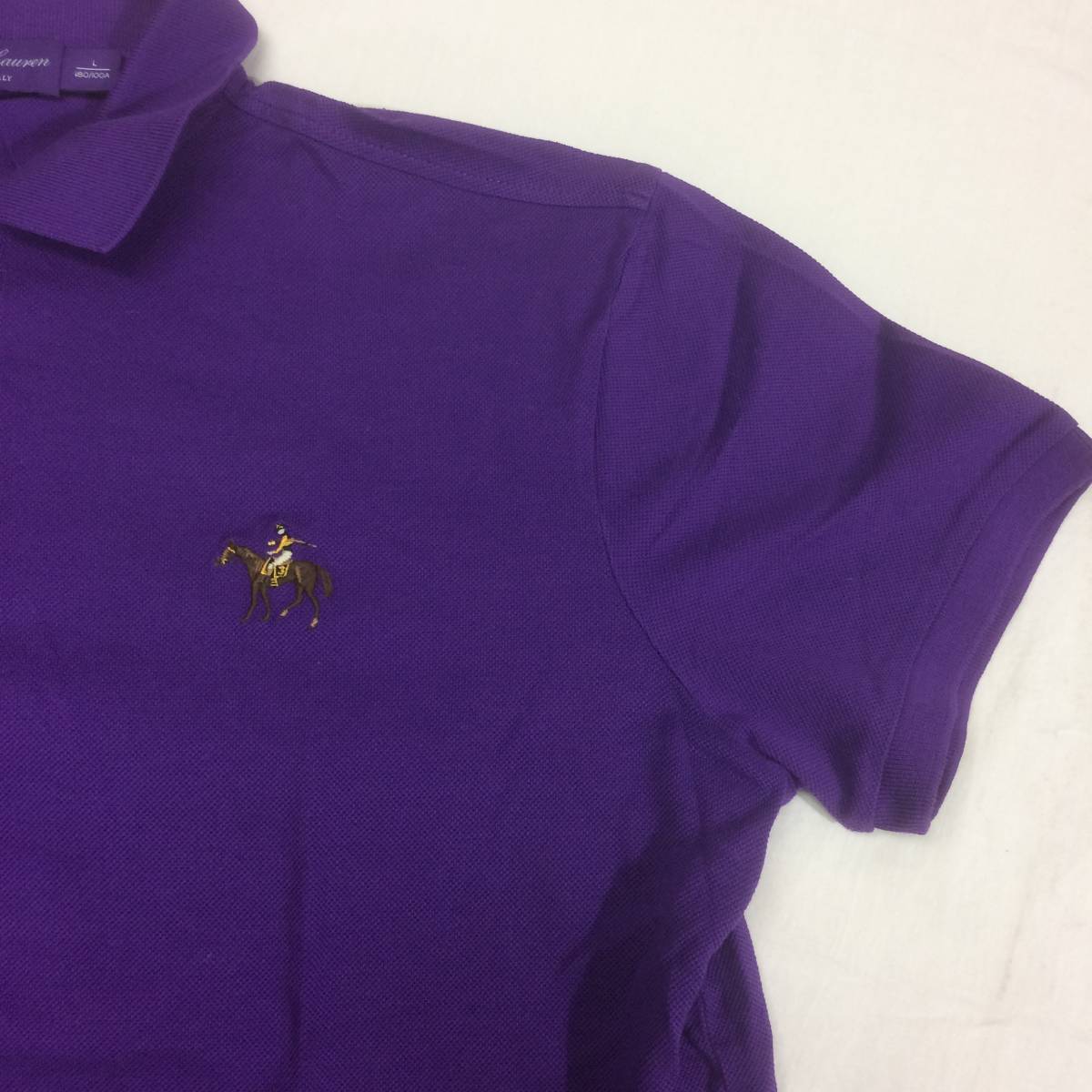 イタリア製 高級 ラルフローレン パープルレーベル 半袖 ポロシャツ Ralph Lauren Purple Label 半袖ポロシャツ ブラック - メルカリ