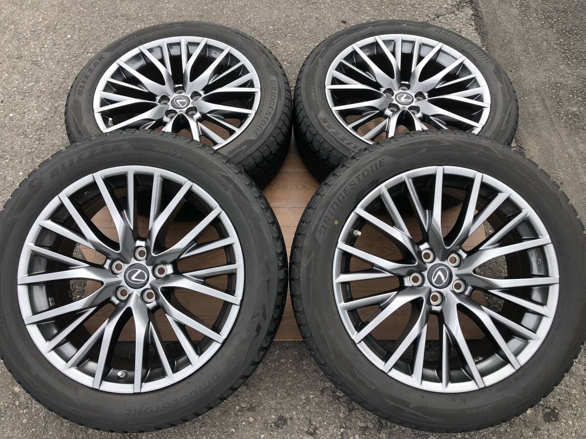 美品 レクサス RX Fスポーツ純正20インチアルミホイール 235/55R20 4本 