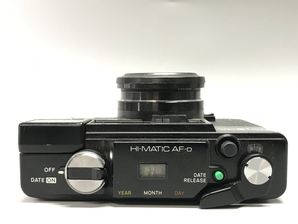 5#G2b/K362　MINOLTA　ミノルタ　HI-MATIC　AF-D　ハイマチック　38mm　1:2.8　コンパクトフィルムカメラ 　定形外510/60サイズ Minolta Hi-Matic - With 35mmc YouTube
