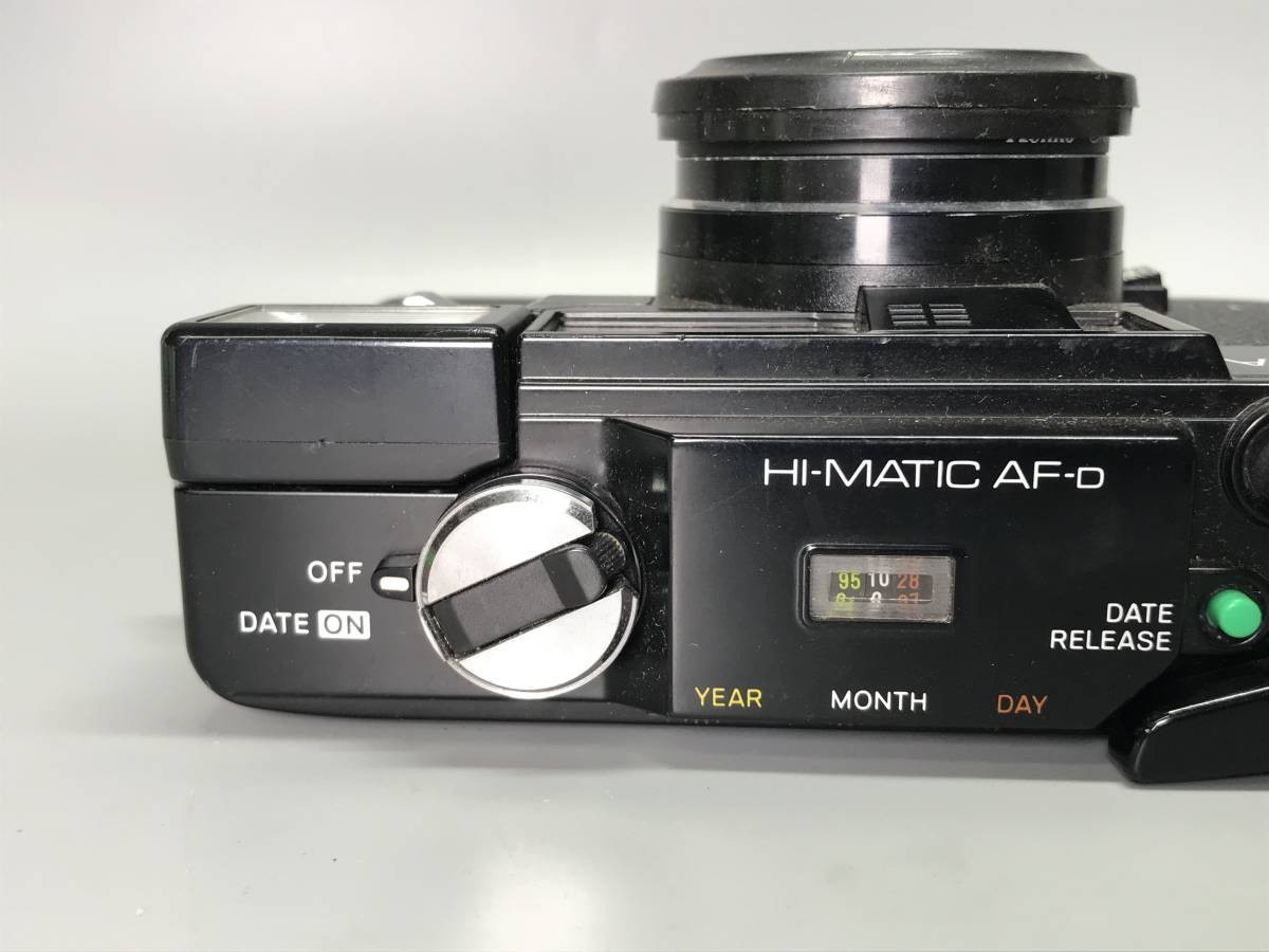 5#G2b/K362　MINOLTA　ミノルタ　HI-MATIC　AF-D　ハイマチック　38mm　1:2.8　コンパクトフィルムカメラ 　定形外510/60サイズ Minolta Hi-Matic - With 35mmc YouTube