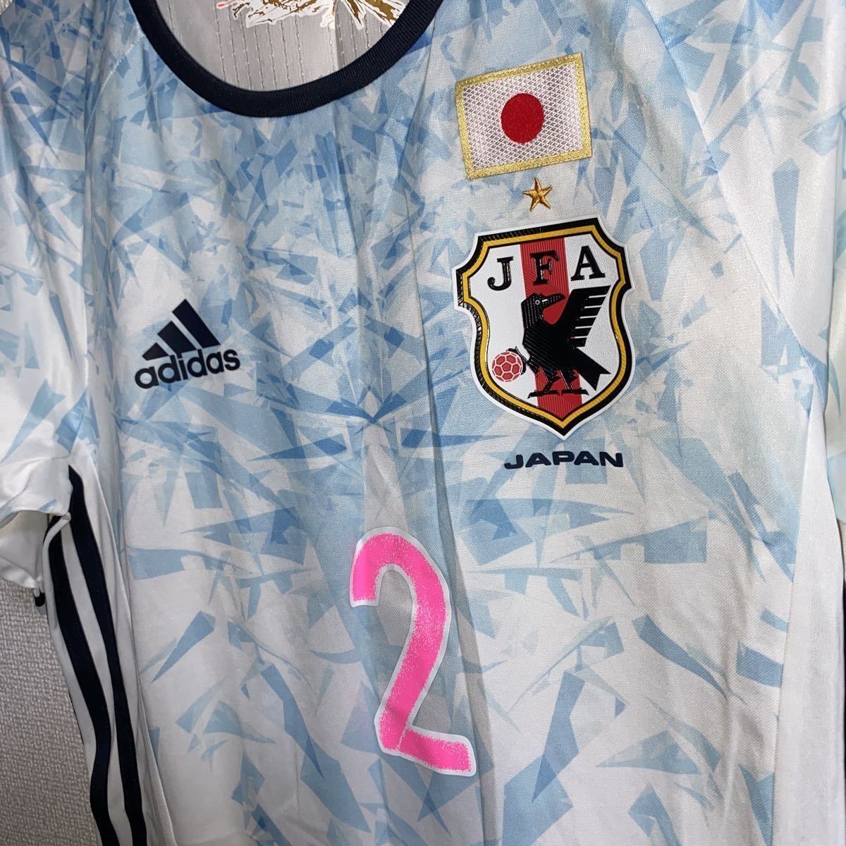 支給品] 選手実使用品 サッカーU-18女子日本代表 2016-2018 アウェイ 