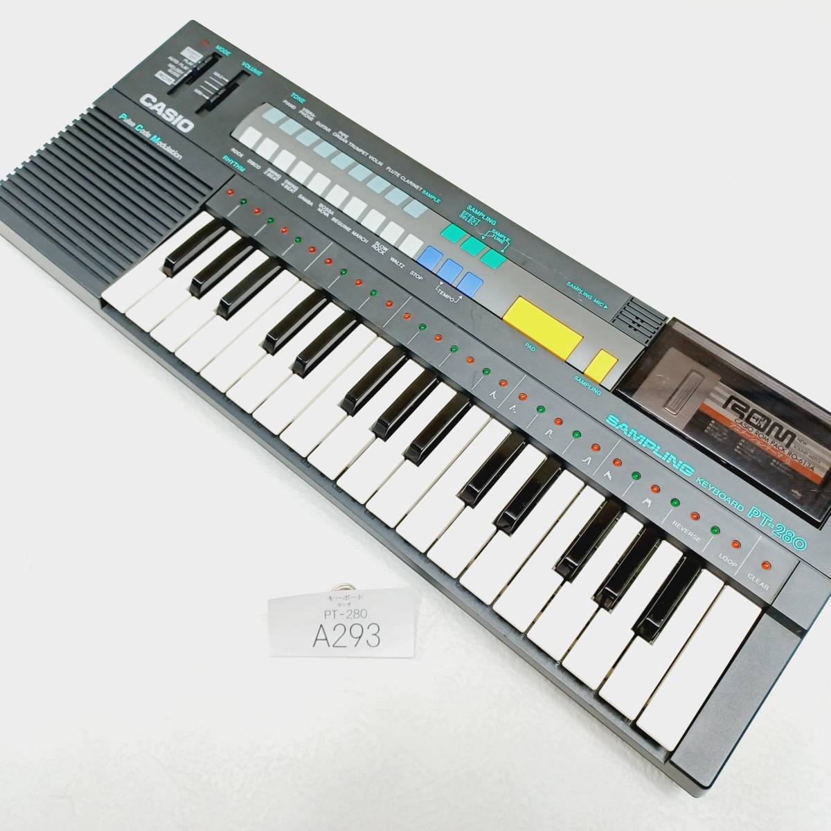 PT-280 サンプリングキーボード カシオ CASIO ROM by レトロ名機CASIO