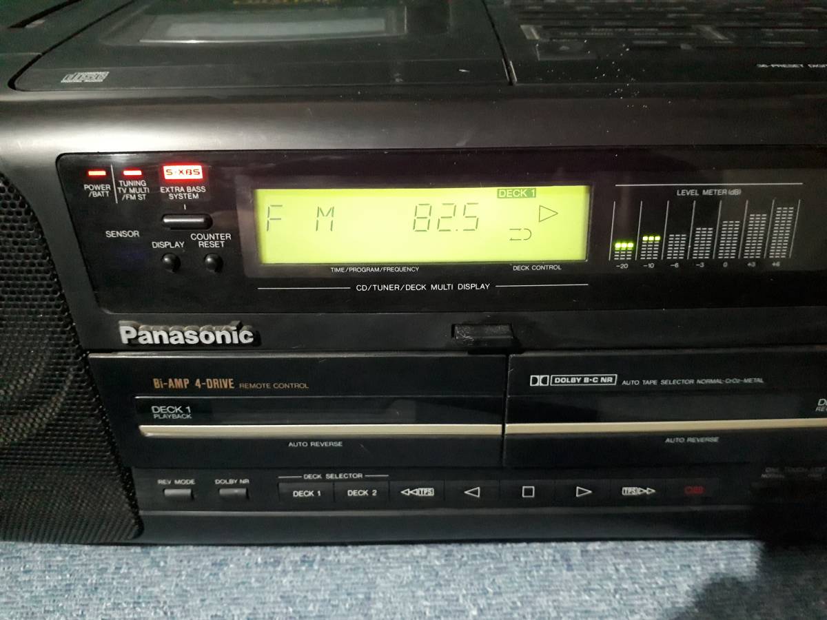 Panasonic バブルCDラジカセ RX-DT8 動作品 - RX-DT8を迎え入れました