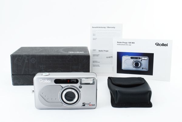1077L Rollei Prego 100WA コンパクト フィルムカメラ 元箱 ケース 取 