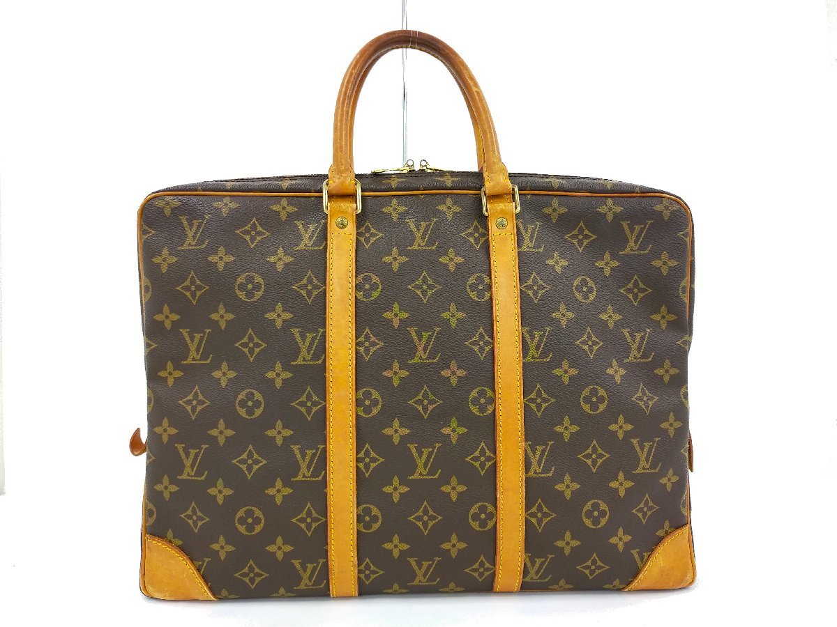 ●ルイヴィトン LOUIS VUITTON ポルトドキュマン・ヴォワヤージュ 書類カバン ビジネスバッグ モノグラム M53361[Jコレ]409