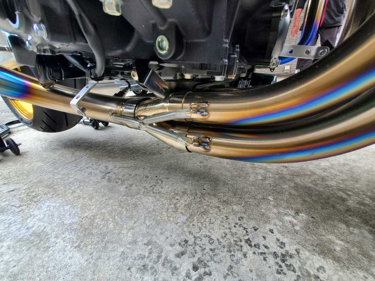 Z900RS用 オオニシヒートマジック フルエキアップタイプ(マフラー本体 