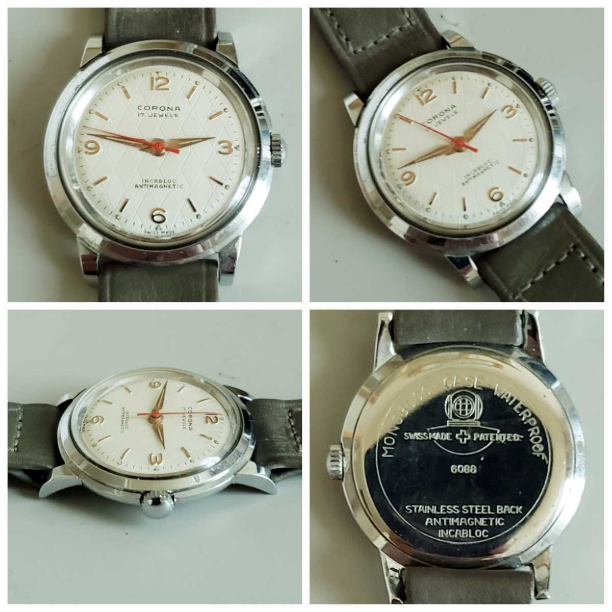 手巻き 希少！DOXA 稼働良好 稼働品 9824B Crown 時計店在庫品 稼働品