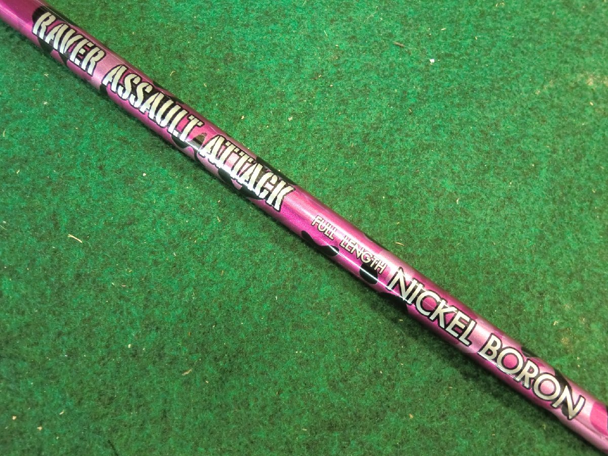 REVE RAVER ASSAULT ATTACK NICKEL BORON 40（R) 美品 ドライバー用 