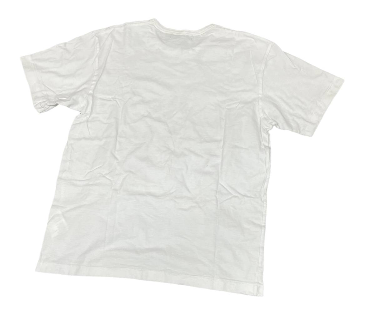 □ BLACK COMME des GARCONS サークルプリント Tシャツ クルーネック 