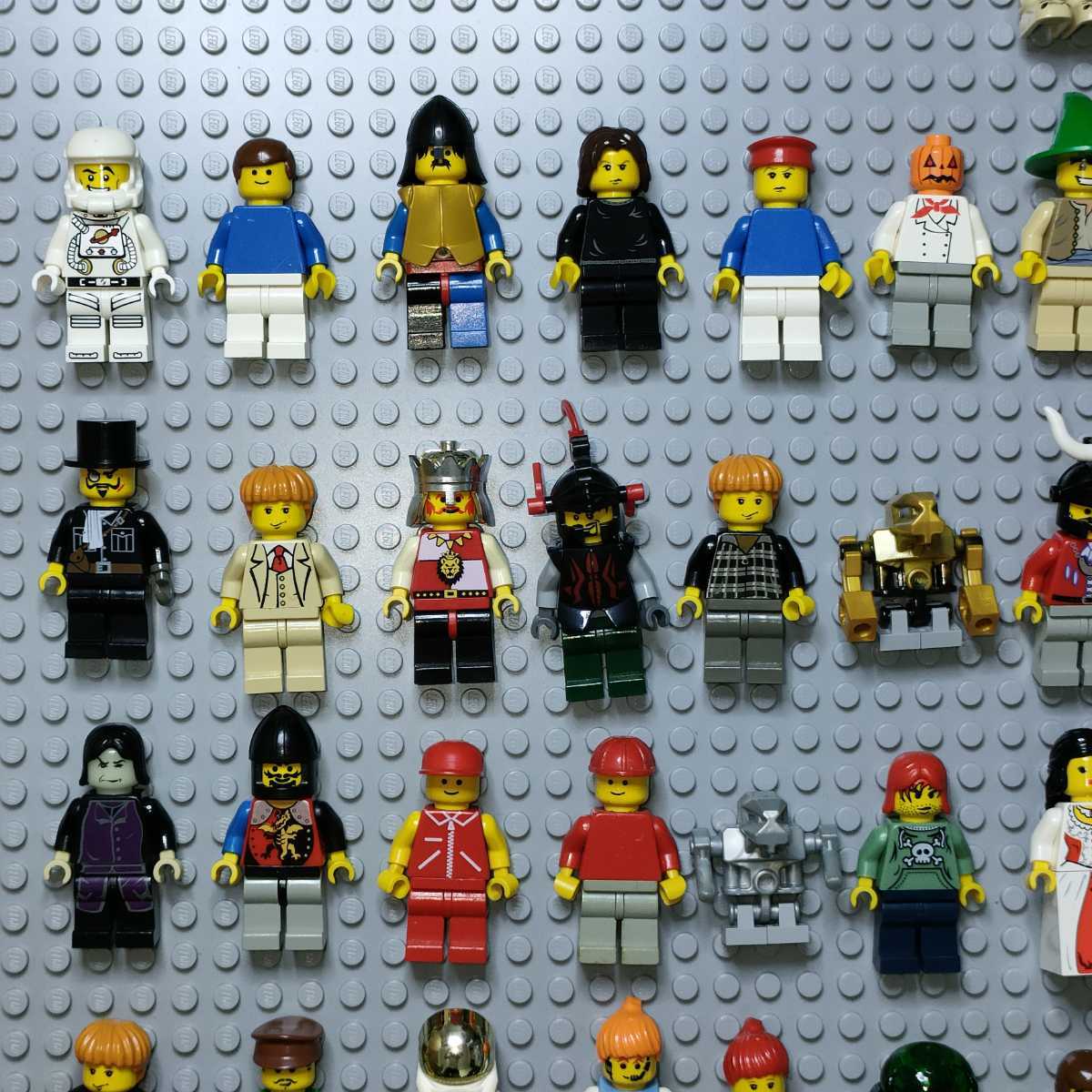 レゴミニフィグ60体セット LEGO ミニフィギュア 大量セット お城 人形 