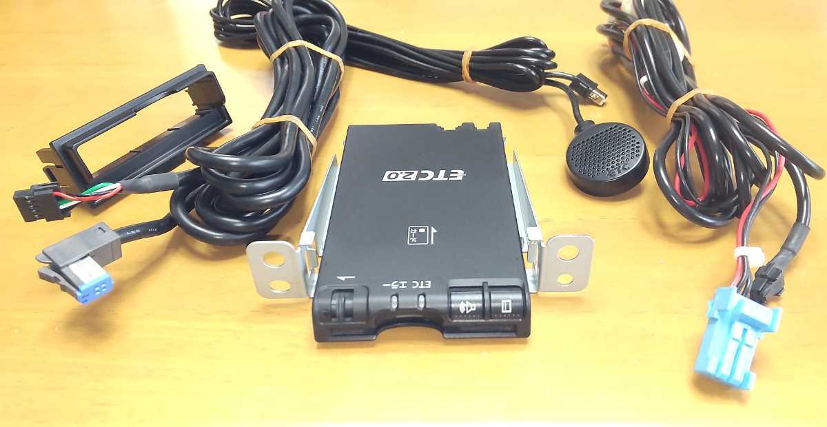 日産純正ETC2.0 CY-DND6J0JT 動作確認済み ナビ接続コード・ビルトイン