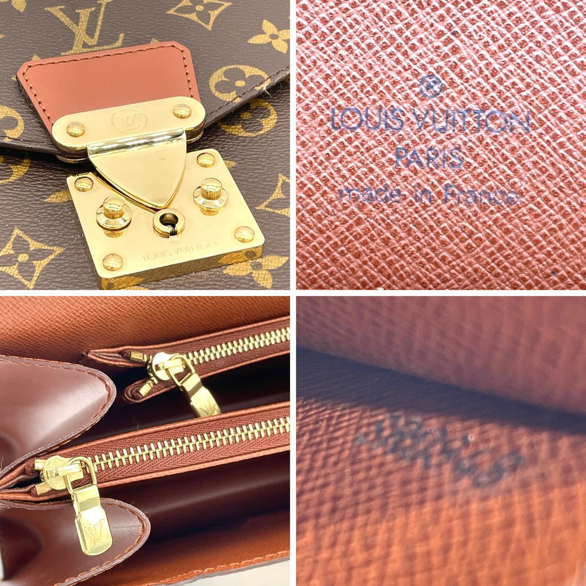 ほぼ未使用 LOUIS VUITTON ルイヴィトン モノグラム コンコルド