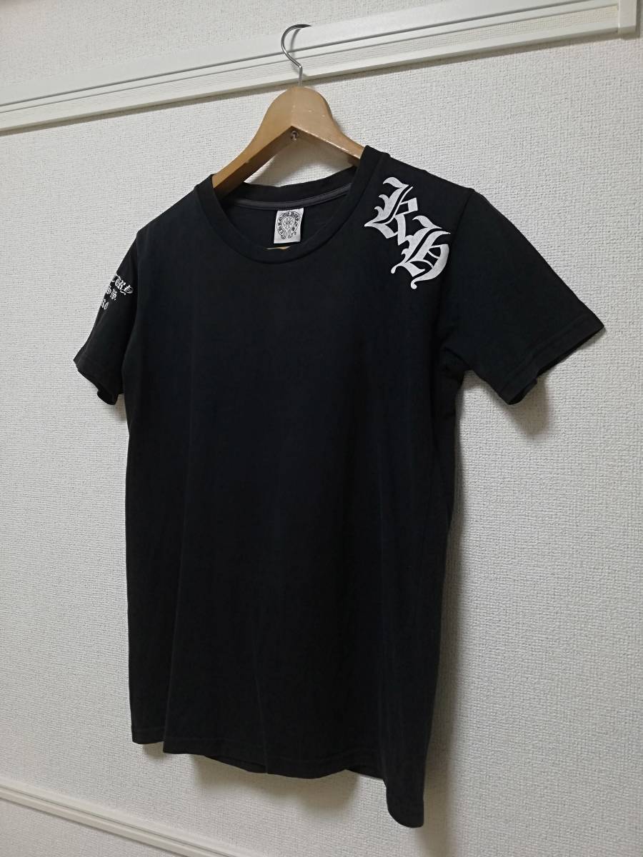 ☆送料無料☆クロムハーツ☆氷室京介☆クロス☆ブラック☆tシャツ