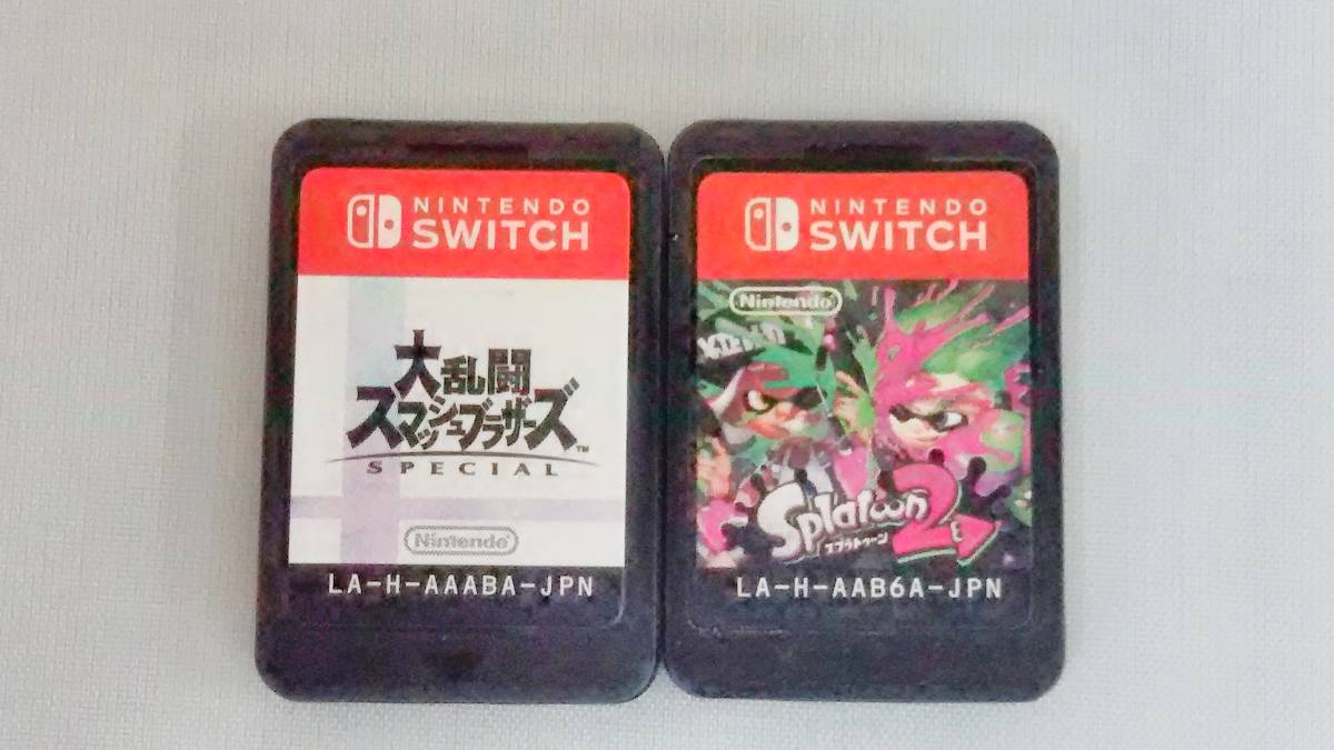 動作品》SWITCHソフト 2本 大乱闘スマッシュブラザーズ スマブラ