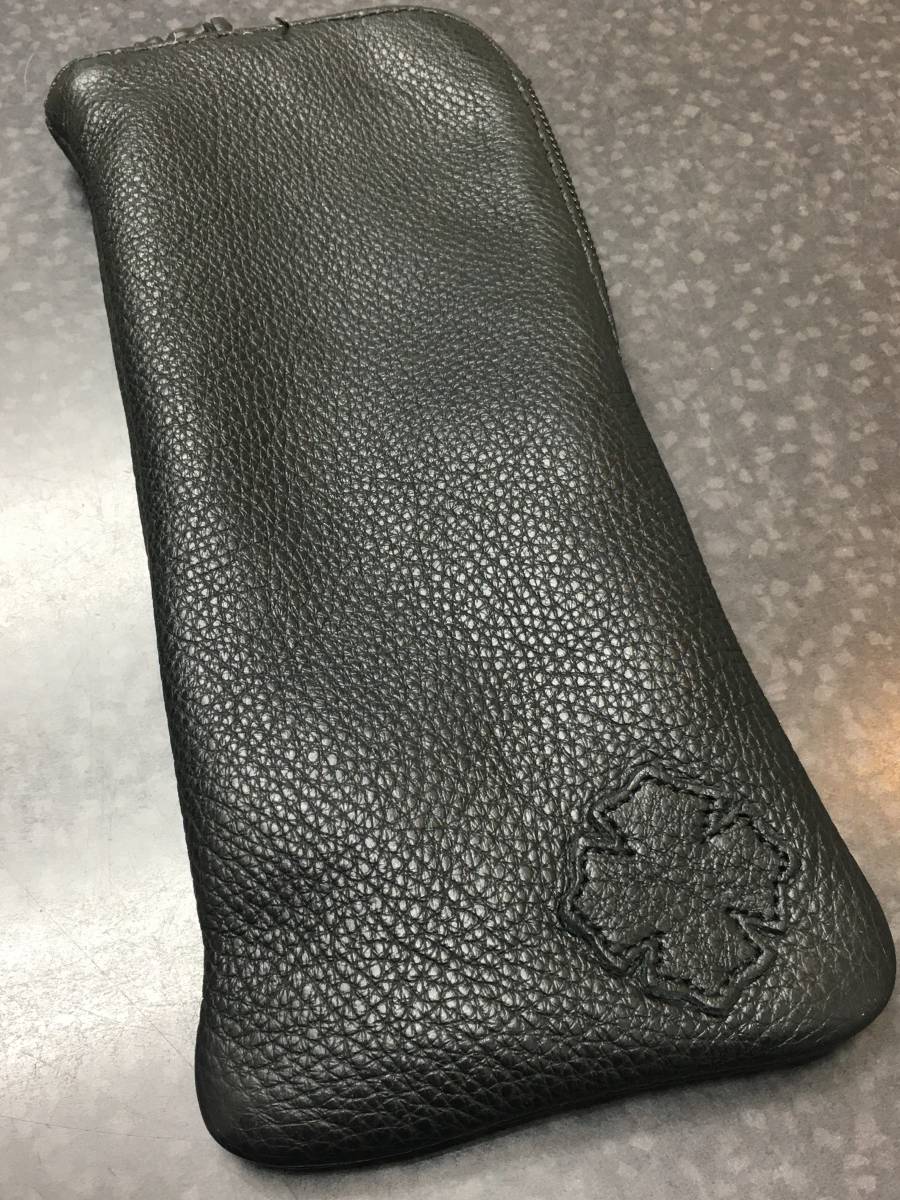 CHROME HEARTS/クロムハーツ 純正 レザー ケース メガネケース