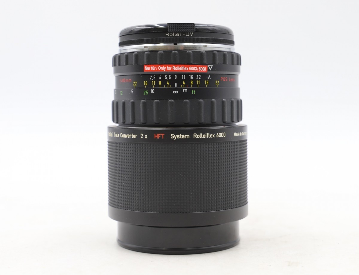 Rollei ローライ Planar 1:2.8 f=80㎜ HFT / テレコンバーター 2x rolleiflex 6000 (D4973) Planar 80mm Rollei rollei 2.8F等 (Lマウント