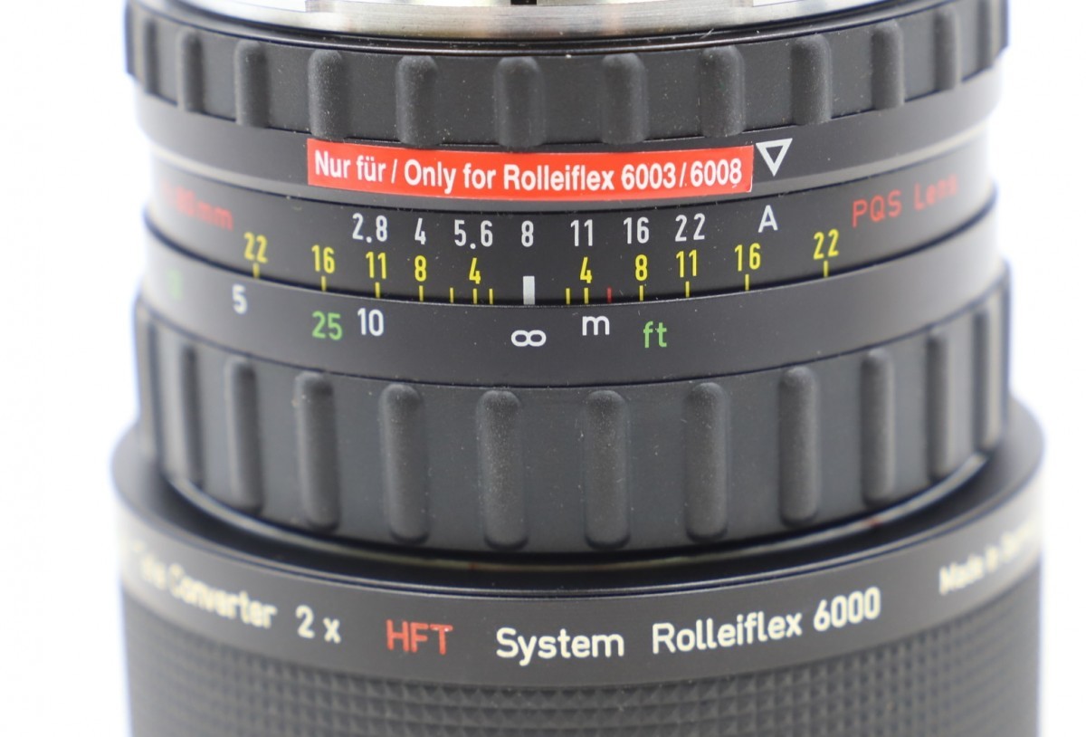 Rollei ローライ Planar 1:2.8 f=80㎜ HFT / テレコンバーター 2x rolleiflex 6000 (D4973) Planar 80mm Rollei rollei 2.8F等 (Lマウント