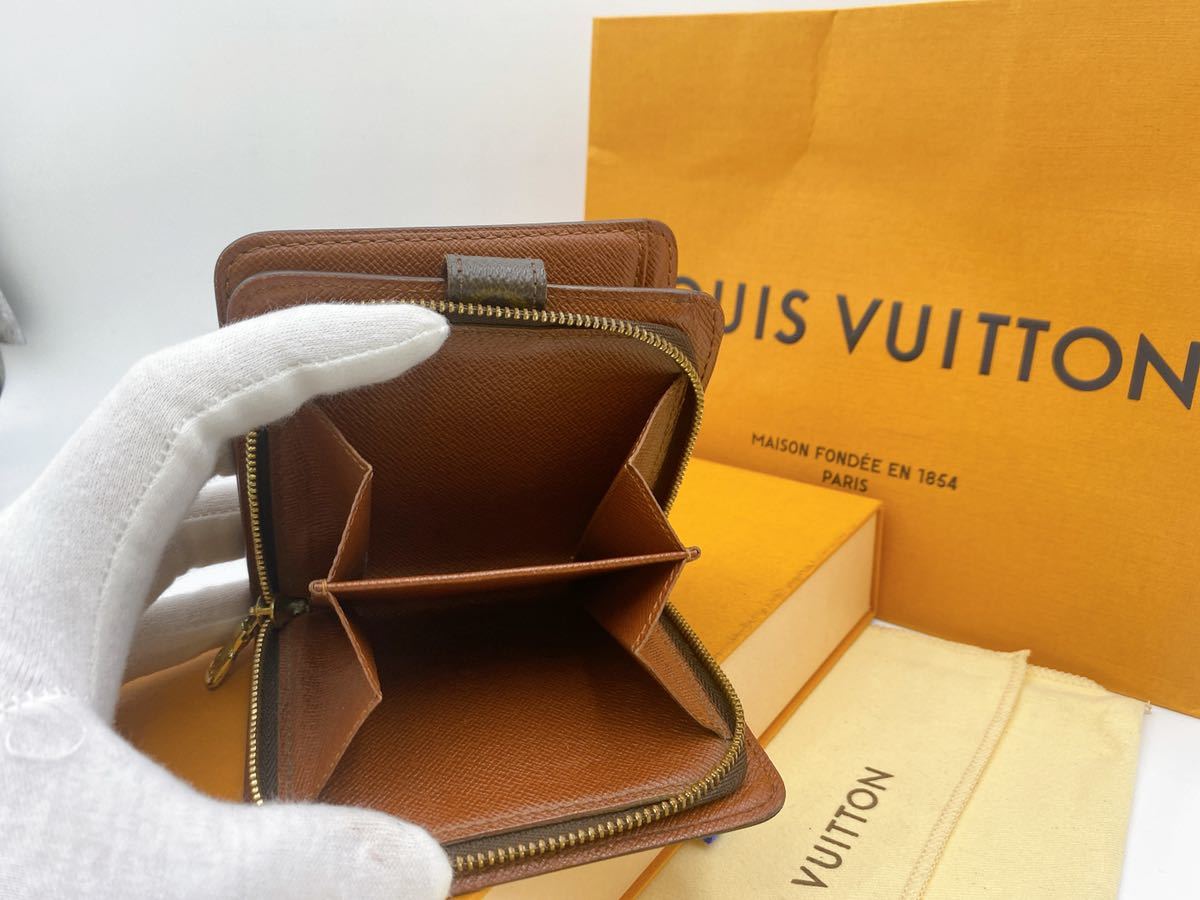 A199【正規品】LOUIS VUITTON ルイヴィトン モノグラム コンパクト 