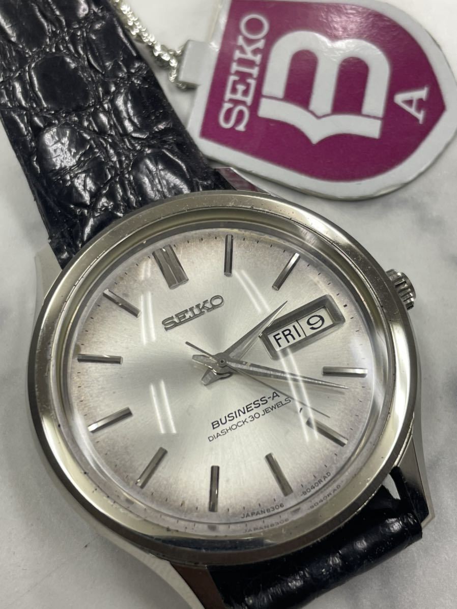 136.デットストック 稼働品 SEIKO セイコー BUSINESS-A ビジネス