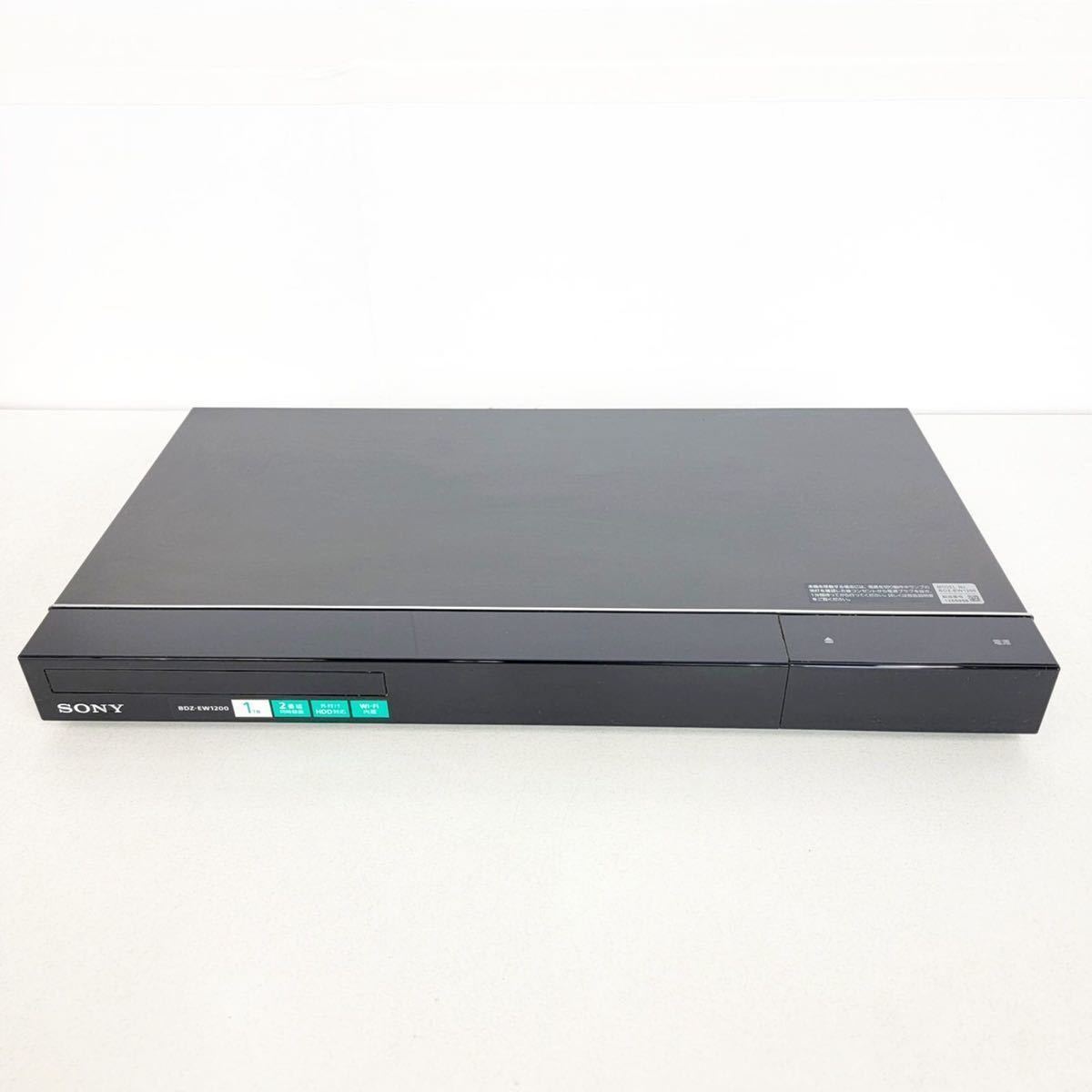 SONY BDZ-EW1200 HDD/BDレコーダー 2015年製 1TB Wi-Fi 2番組同時録画 動作確認済み【NT7983】 BDZ-EW1200 SONY ソニー : エスネットショップ ソニーSONY