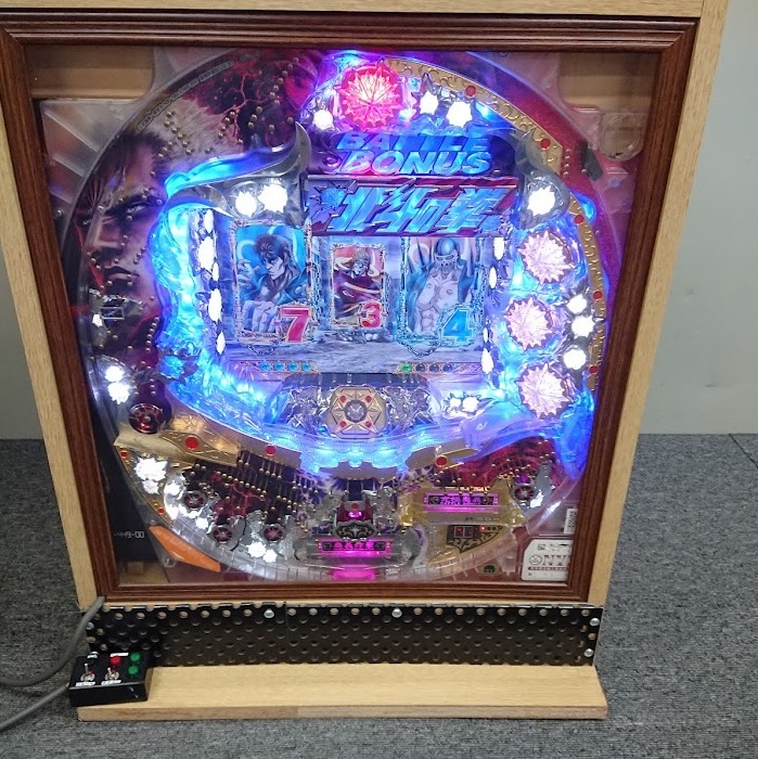 コレクション出します CR北斗の拳HVJT 1/399 豪華BOX卓上実機 パチンコ 
