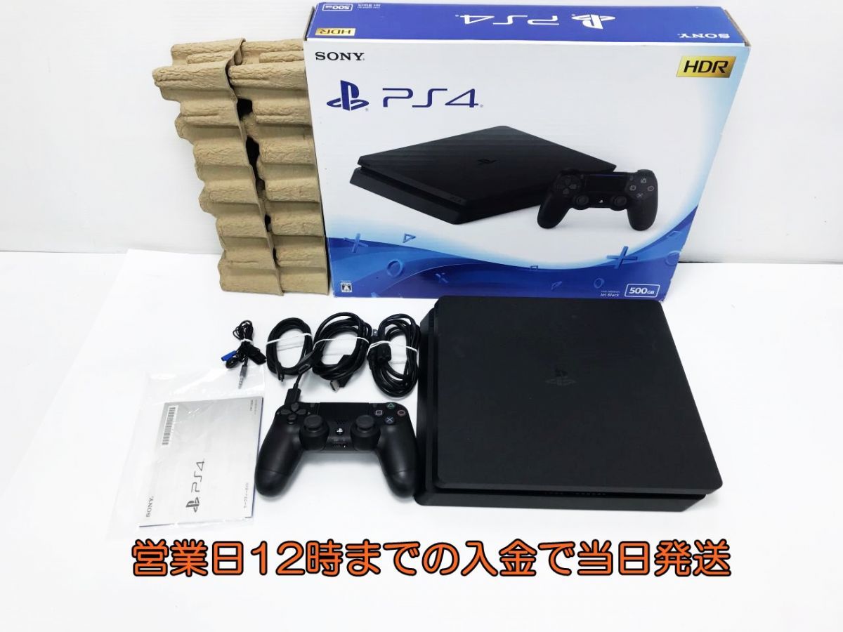 1円】PS4 ジェット・ブラック 500GB (CUH-2200AB01) ゲーム機本体 初期