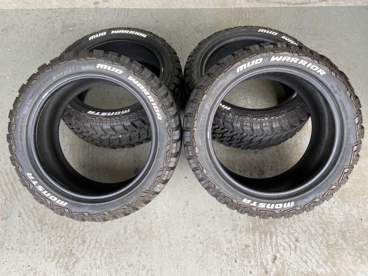 MONSTA MAD WARRIOR LT 265/50R20 117/114Q モンスタ マッドウォーリア ホワイトレター WARRIOR MONSTA MUD サマータイヤ [1本] 20の通販