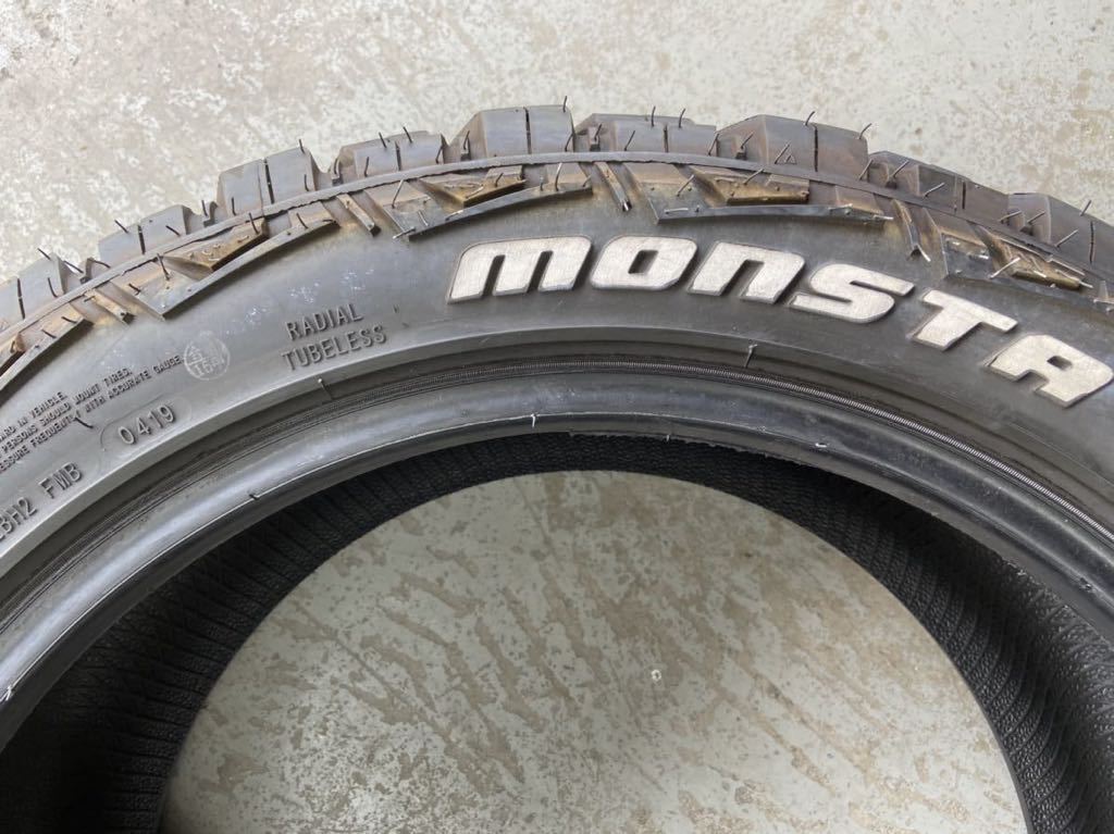 MONSTA MAD WARRIOR LT 265/50R20 117/114Q モンスタ マッドウォーリア ホワイトレター WARRIOR MONSTA MUD サマータイヤ [1本] 20の通販