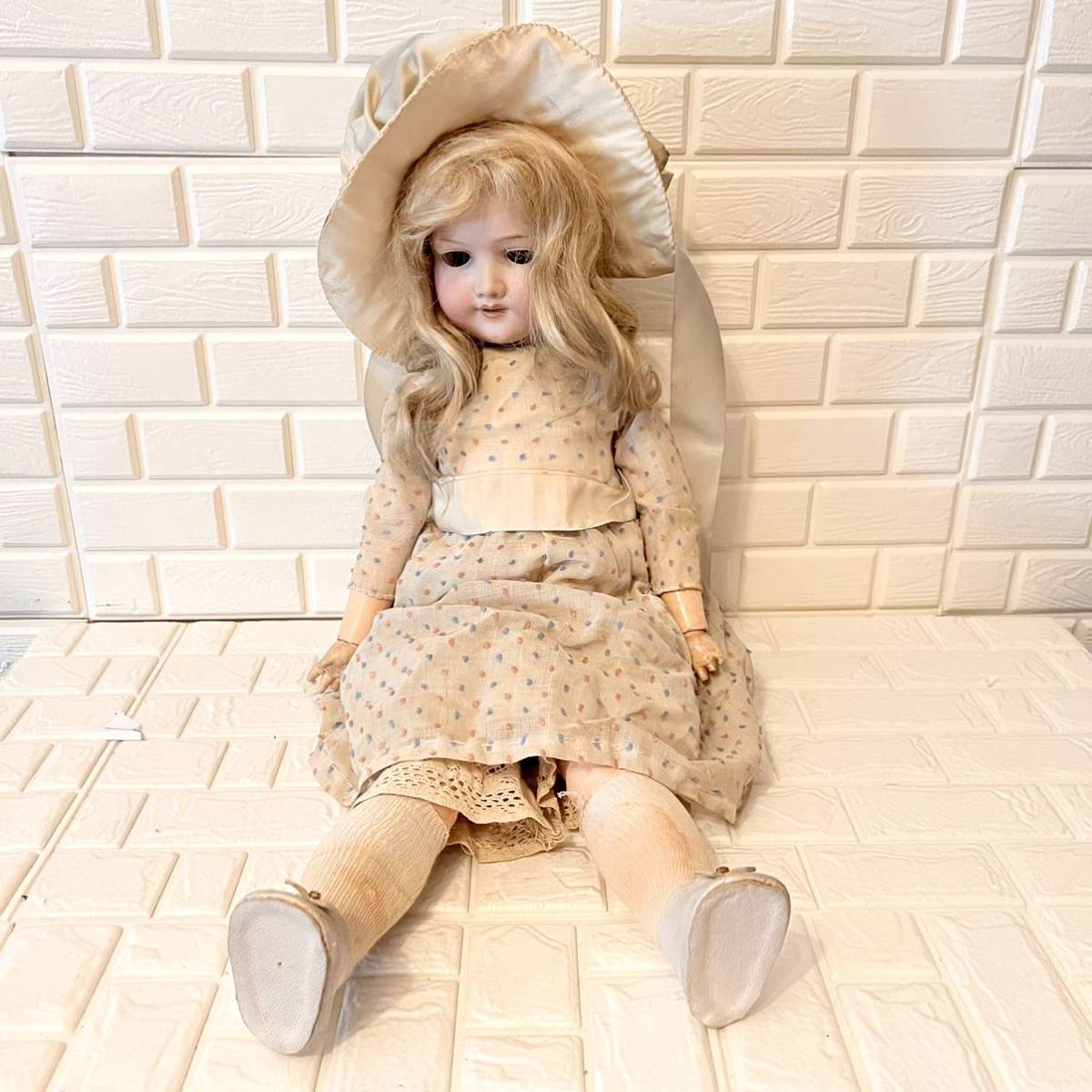 アンティーク　ビスクドール　アーモンドマルセル　ベビー mnb10☆ アーモンドマルセル ビスクドール アンティークドール