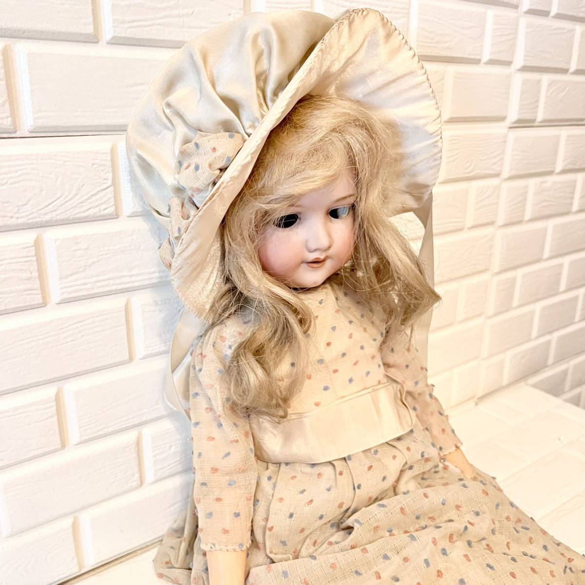 mnb10☆ アーモンドマルセル ビスクドール アンティークドール