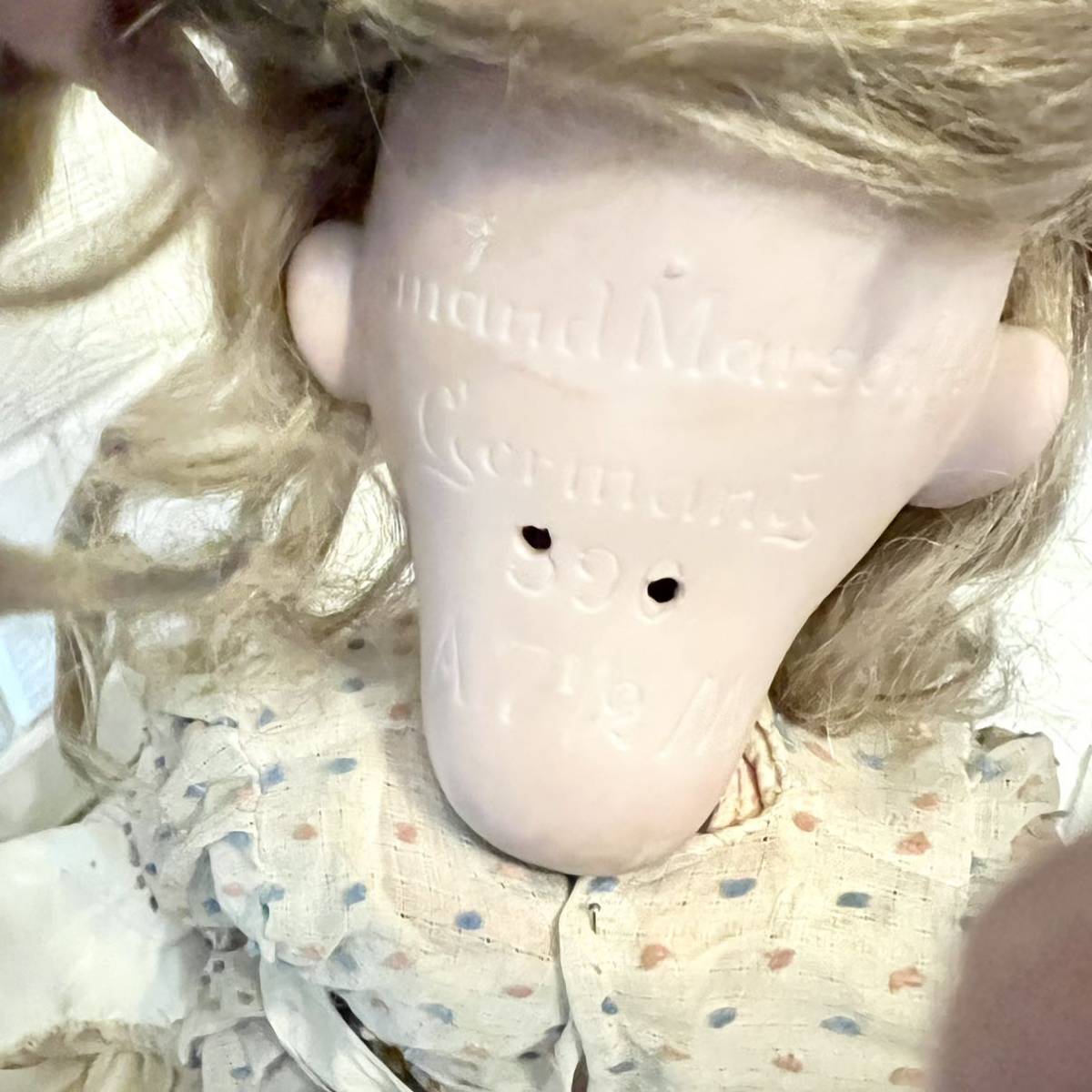 mnb10☆ アーモンドマルセル ビスクドール アンティークドール