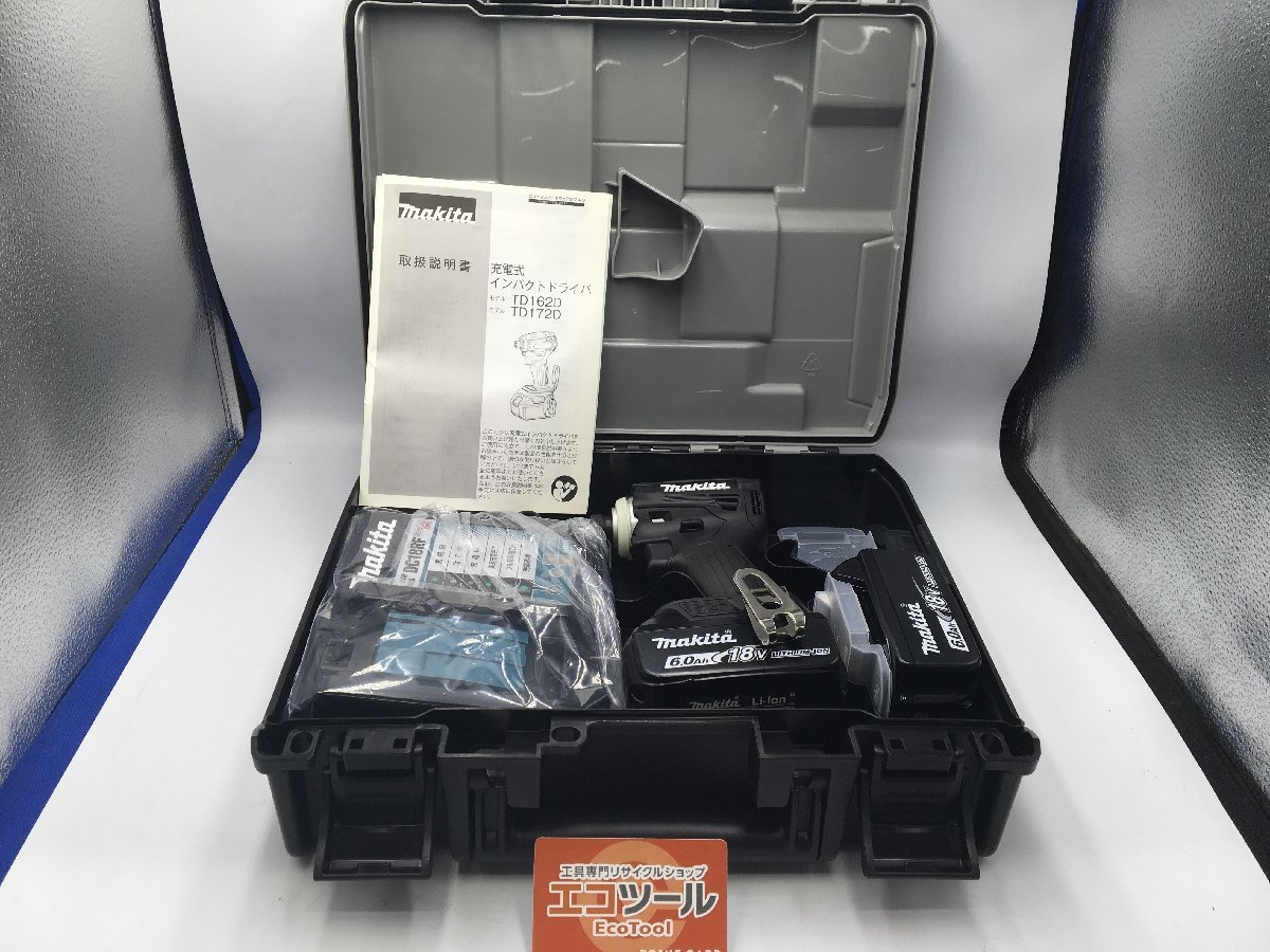 新作，新品 領収書発行可 Makita/マキタ 18v充電式インパクトドライバ TD172DRGXB ITZGGOX2CNOC(本体)｜売買されたオークション情報、yahooの商品情報をアーカイブ公開 - オークファン インパクトドライバ