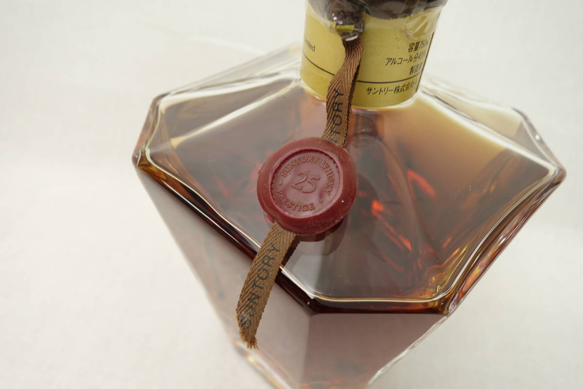 ◇古酒◇サントリー PRESTIGE プレステージ 25年 PST01 750ml 43度◇木