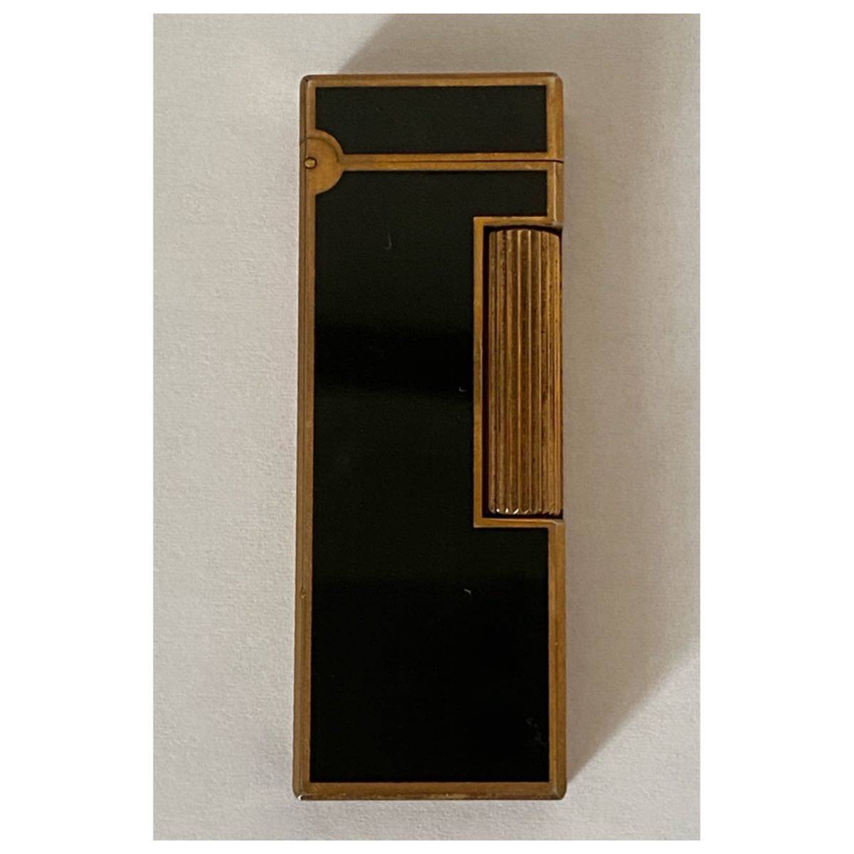 ダンヒル dunhill ガスライター ブラック ライター ゴールド Dunhill 