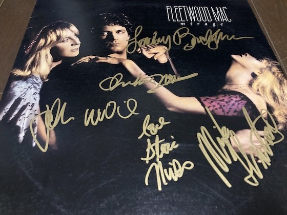 送料無料 直筆サイン入り LP レコード フリートウッド・マック #1k