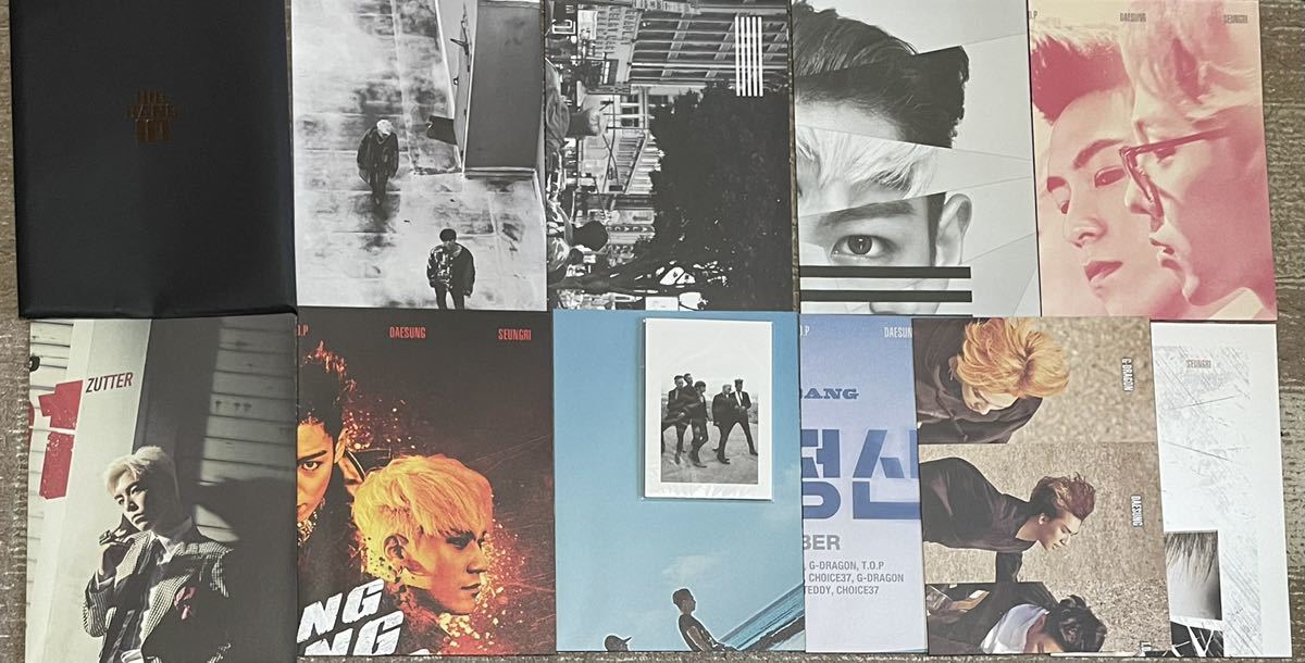 BIGBANG THE BIGBANG10 0 LIMITED Edition Anniversary 10th Set The