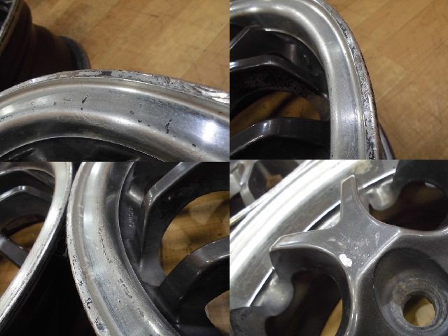 旧車 軽四カスタム Racing SPARCO レーシングスパルコ ホイール 4本 4H 