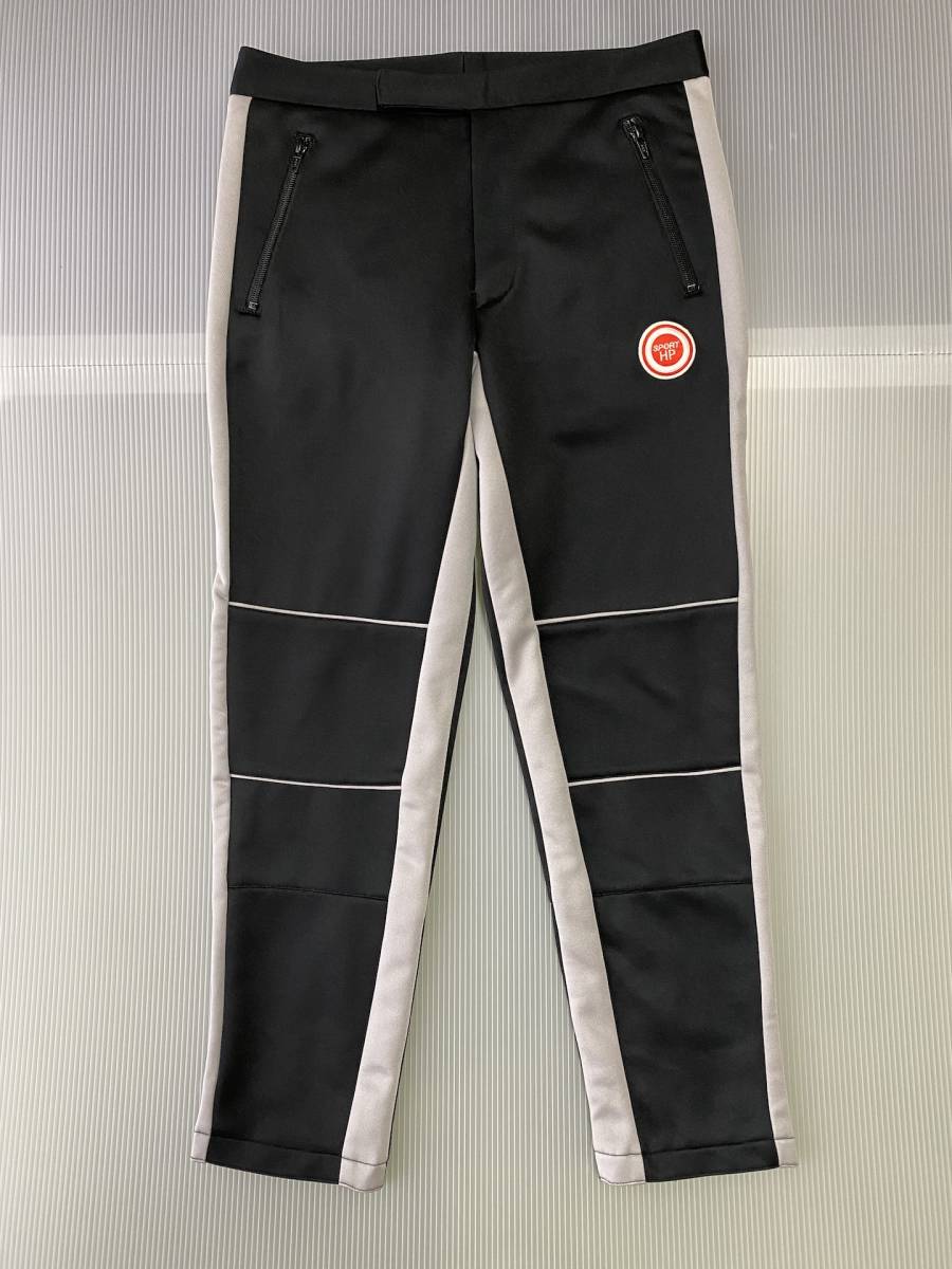 赤字超特価，格安 COMME des GARONS HOMME PLUS SPORT ジャージパンツ 黒グレイライン(ボトムス)｜売買されたオークション情報、yahooの商品情報をアーカイブ公開 - オークファン 男性用