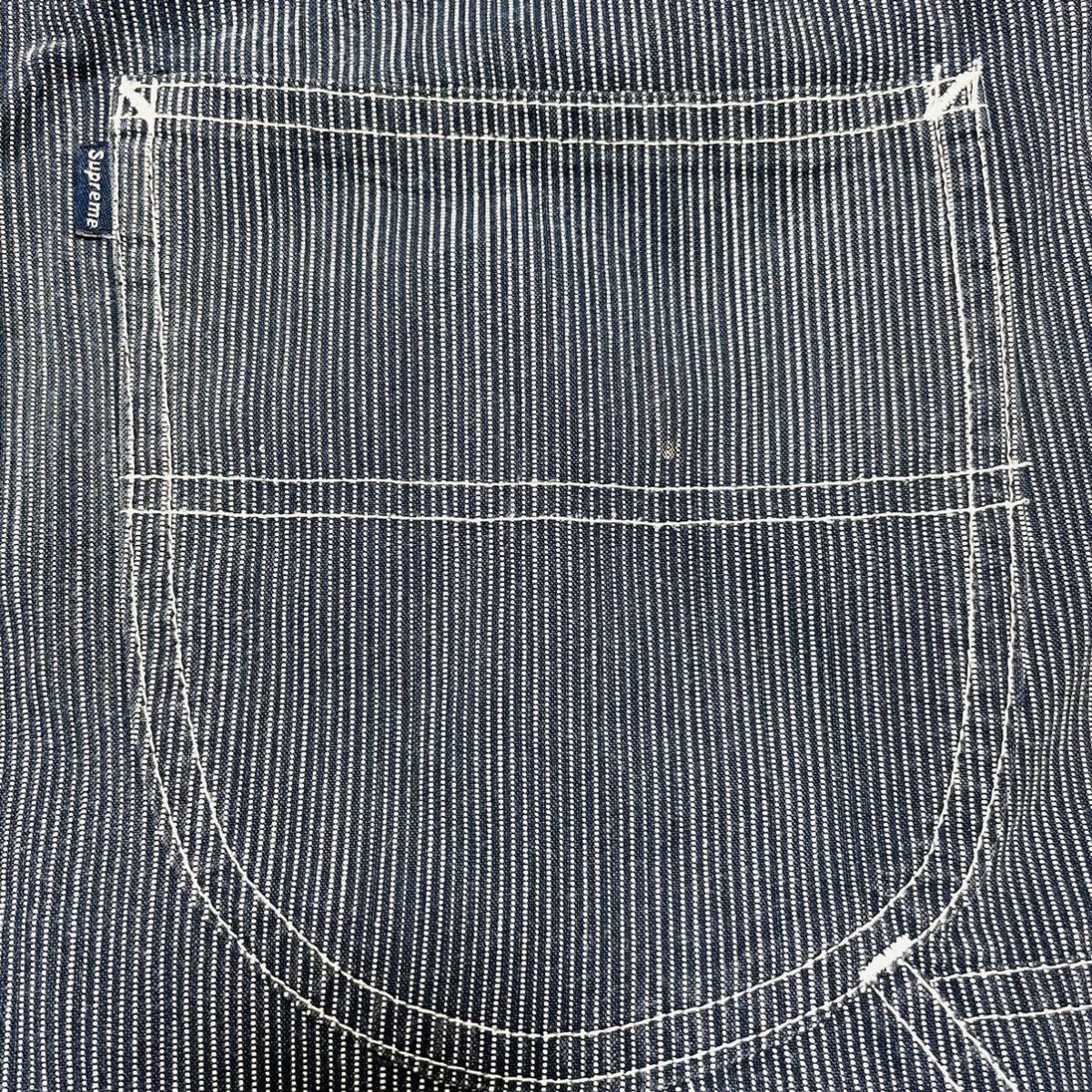 激レア Supreme Stripe Work Pant Navy White W32 1990年台 90s 紺 白 