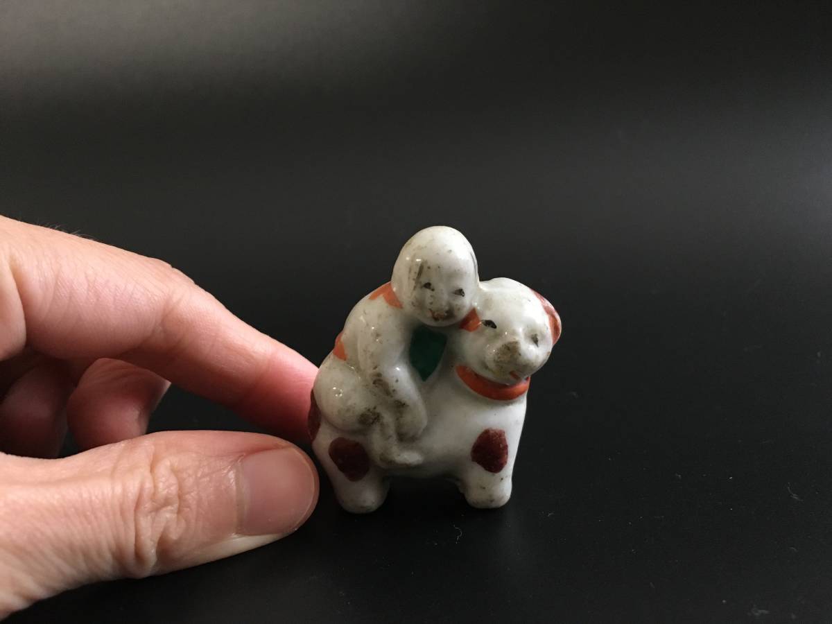 極小磁器人形6点豆人形