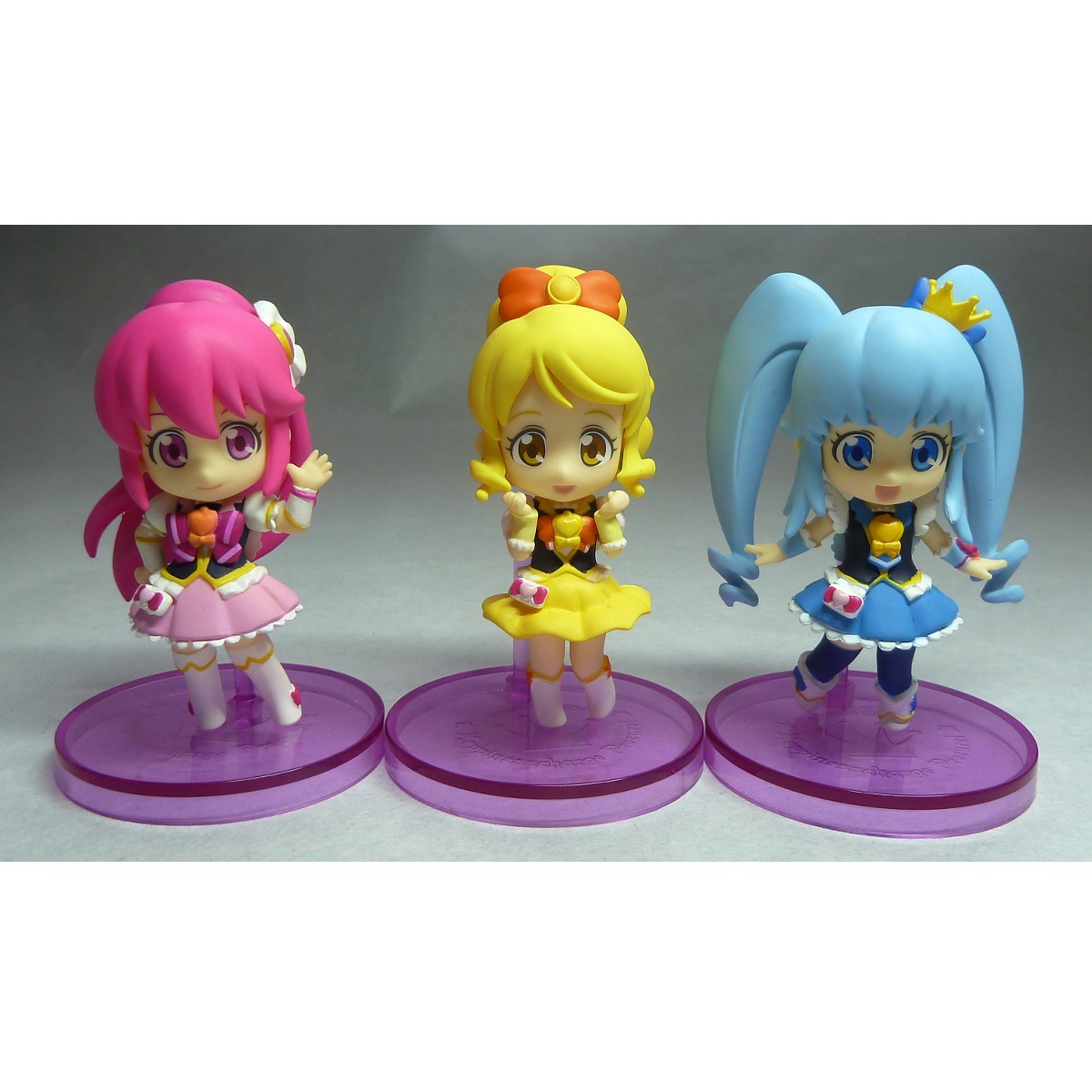 フィギュア 3種 キュアラブリー キュアハニー キュアプリンセス 