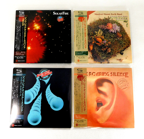 CD マンフレッドマンズアースバンド紙ジャケCD 4枚セット