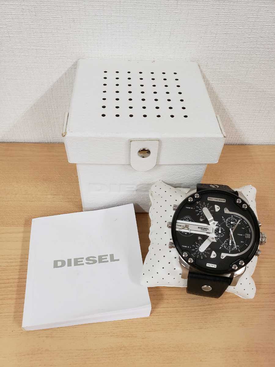 DIESEL ディーゼル DZ-7313 クロノグラフ メンズ クォーツ 腕時計 デカ 