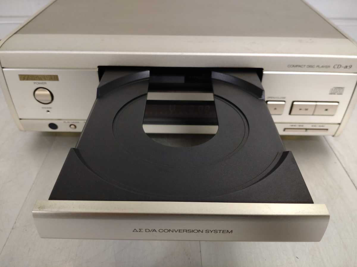 SANSUI CD-α99 CDプレイヤー トレーベルト新品交換済み！ SANSUI CD