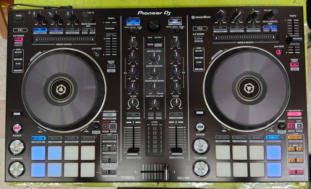 DJ機材 Pioneer DDJ-RR rekordbox DJ完全対応！標準2chモデルのDDJ-RRが