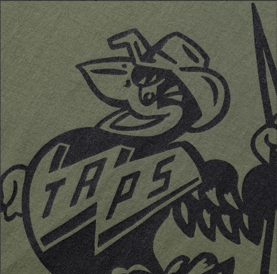 たぐ WTAPS 2022SS MASTER CHIEF SS TEE OLIVE DRAB Lサイズ ダブルタップス