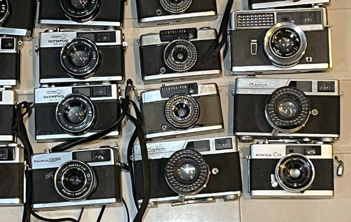 ☆30個 まとめ売り☆ OLYMPUS 35 DC 4台 /OLYMPUS PEN 6台 /RICOH