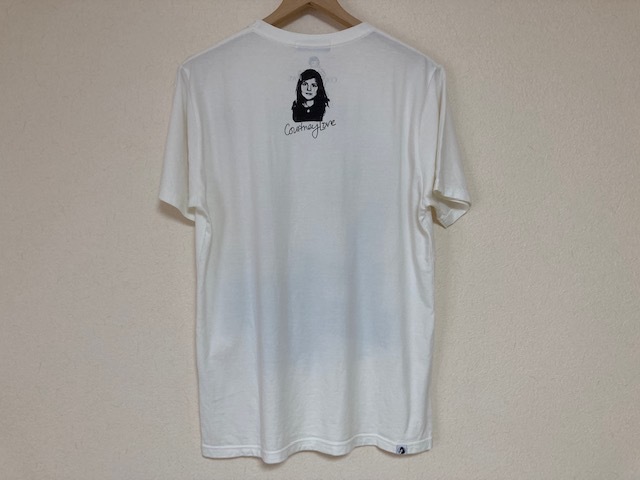 美品☆希少☆HYSTERIC GLAMOUR☆コートニー・ラブ☆半袖TシャツM白