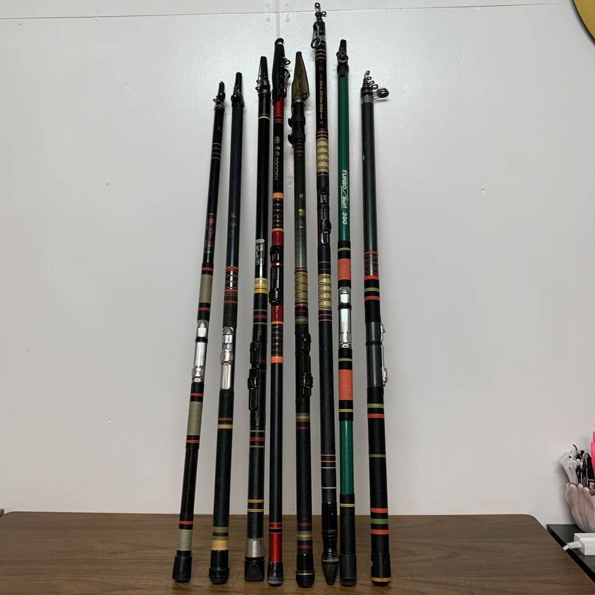 得価，セール A884 SHIMANO 浜島 硬調 18 響投 390DXH 磯グレ15 波浪グレ1-540 等 釣竿 まとめて 8点セット(シマノ)｜売買されたオークション情報、yahooの商品情報をアーカイブ公開 - オークファン 磯竿