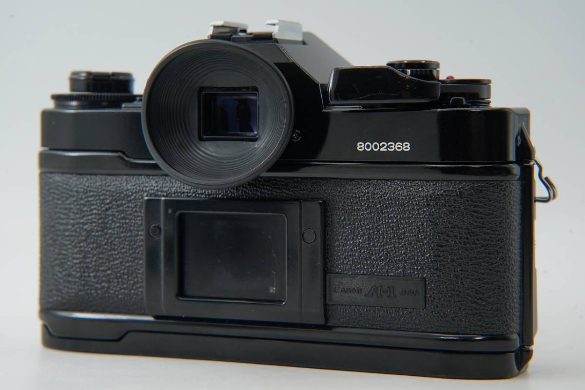 露出計 動作 【 良品 】 キャノン 鳴きなし CANON A-1 ブラック